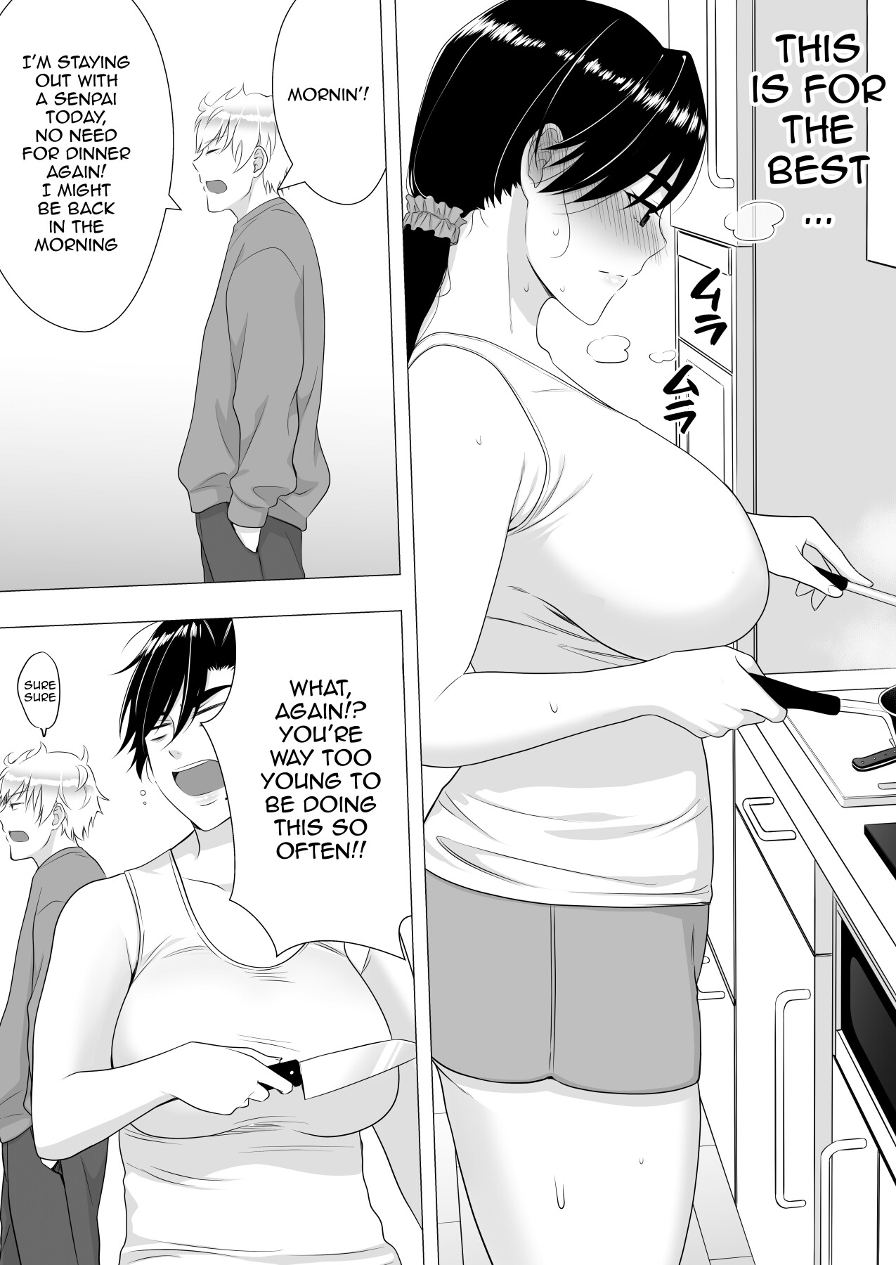 Hentai Manga Comic-Gutsy Mom ~Until The Energetic Mother Falls To My Giant Dick~-Read-40